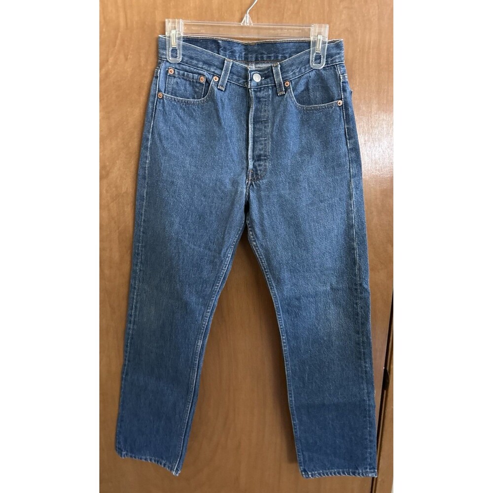 Vtg 90s USA Levis 501 XX Mens Faded Button Fly Jeans 30x32 ACTUAL 28x29